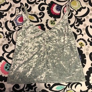 H&M Crushed Velvet Tank